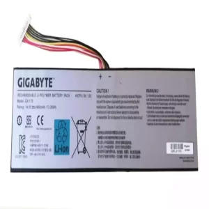 Laptop akku für GIGABYTE GX-17S