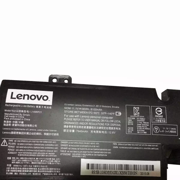 Laptop akku für LENOVO L14M6P21 – Bild 3