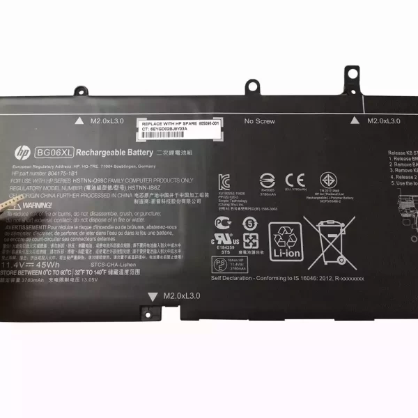 Laptop akku für HP HSTNN-Q99C – Bild 3