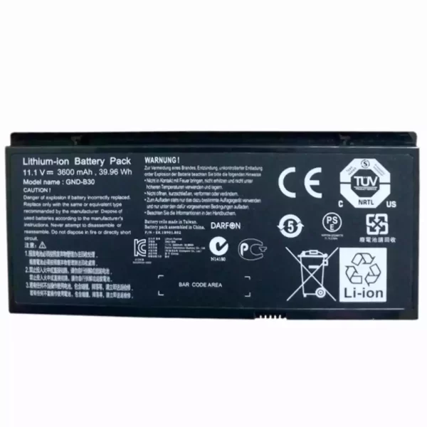 Laptop akku für GIGABYTE GND-B30