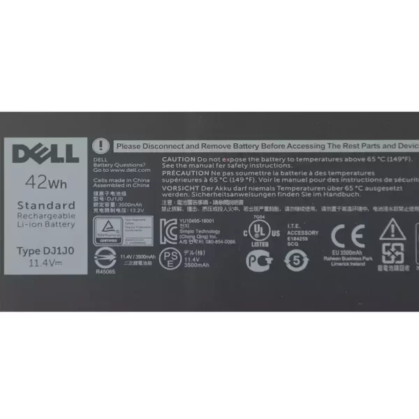 Laptop akku für DELL Latitude 12 7000,Latitude 12 7280,Latitude 12 7480 – Bild 3