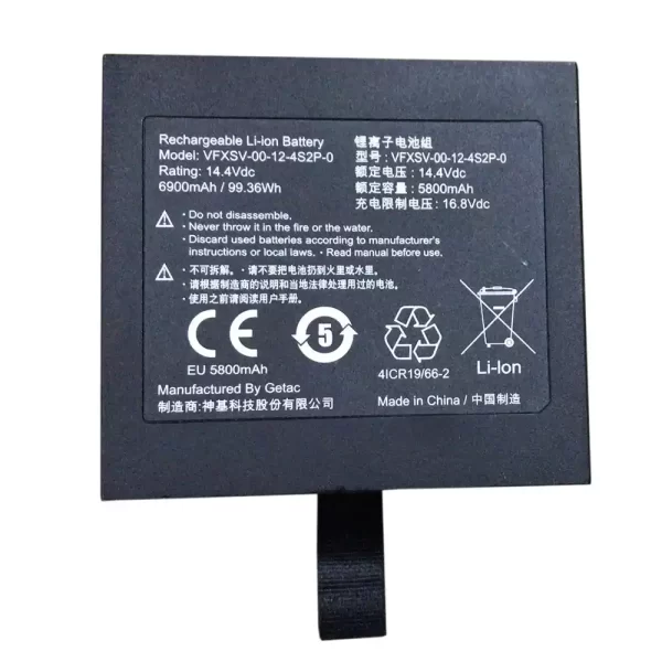Laptop akku für GETAC VFXSV-00-12-4S2P-0,VFXSV-0