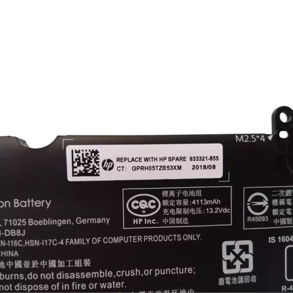 Laptop akku für HP 933321-855,932823-421,932823-1C1 – Bild 3