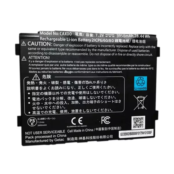 Laptop akku für Getac CAX00,CAXOO