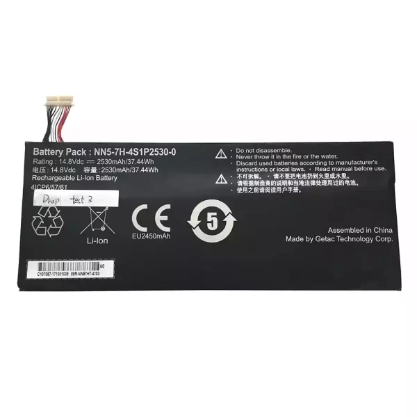 Laptop akku für Getac NN5-7H-4S1P2530-00