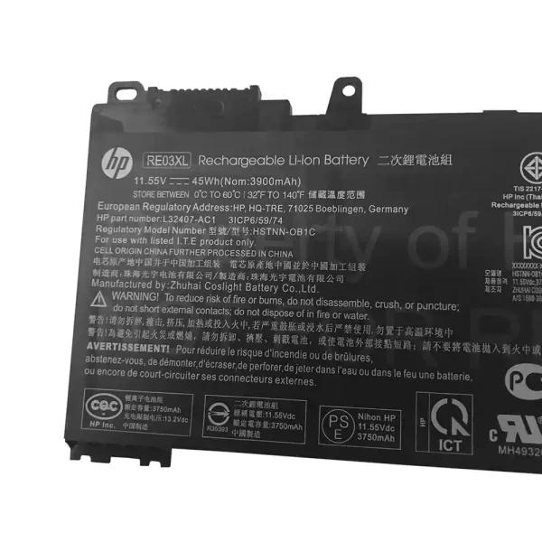 Laptop akku für HP zhan66 Pro 13 G2 – Bild 3