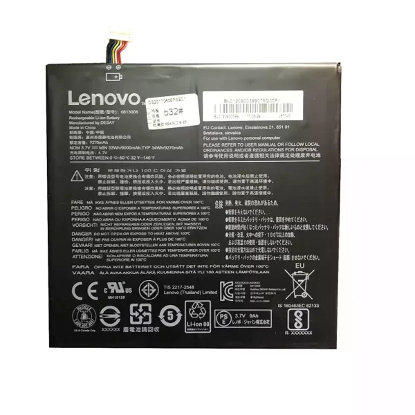 Laptop akku für LENOVO 0813008