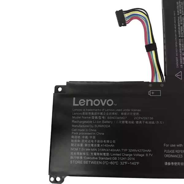 Laptop akku für LENOVO BSNO3458D7 – Bild 3