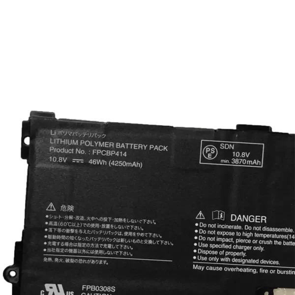 Laptop akku für FUJITSU FPCBP414 – Bild 3