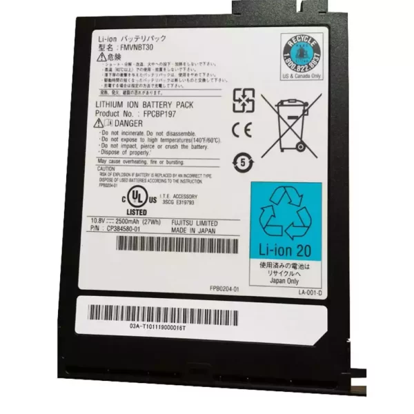 Laptop akku für FUJITSU FPCBP197,FMVNBT30 – Bild 3