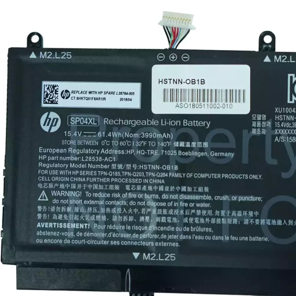 Laptop akku für HP SP04XL – Bild 3
