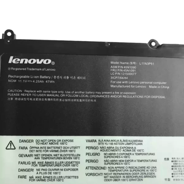 Laptop akku für LENOVO L11N3P51,L11S3P51 – Bild 2