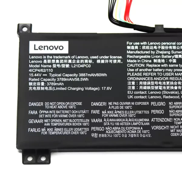 Laptop akku für LENOVO L21D4PC0 – Bild 3