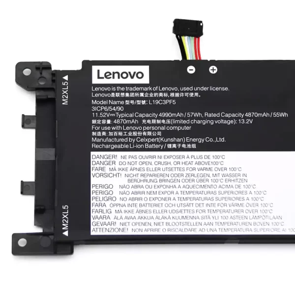 Laptop akku für LENOVO L19C3PF5 L19C3PF4 L19M3PF5 – Bild 2