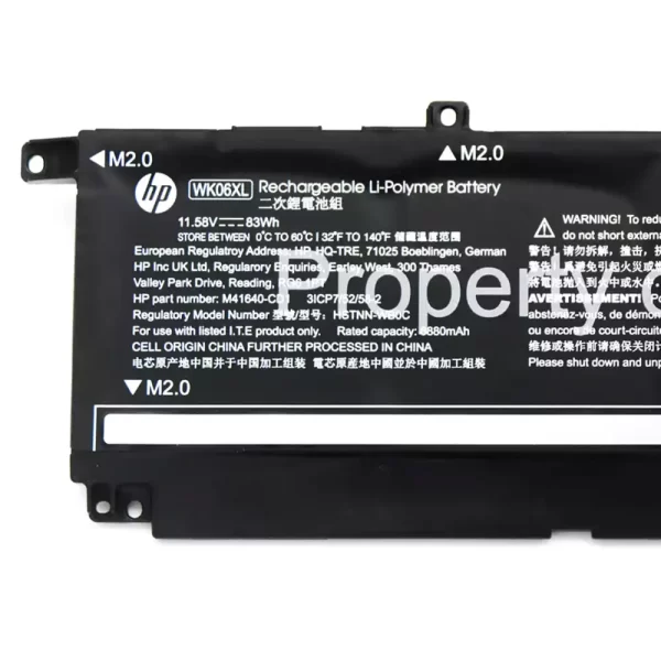 Laptop akku für HP WK06XL – Bild 3