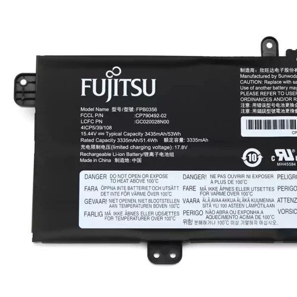Laptop akku für Fujitsu FPB0356 GC020028N00 CP790492-02 – Bild 3