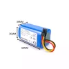 Saugroboter akku für TOMEFON TCN805 MCN858 TF-880S TF-G808 TF-G7 – Bild 2