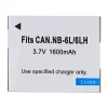 Kamera akku für Canon PowerShot SX500 IS PowerShot SX510 HS PowerShot SX520 HS PowerShot SX530 HS PowerShot SX540 HS PowerShot SX600 HS PowerShot SX610 HS PowerShot SX700 HS PowerShot SX710 HS