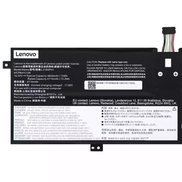 Laptop akku für LENOVO L21B4PH1 L21C4PH1 L21M4PH1 L21L4PH1 L21D4PH1 – Bild 3