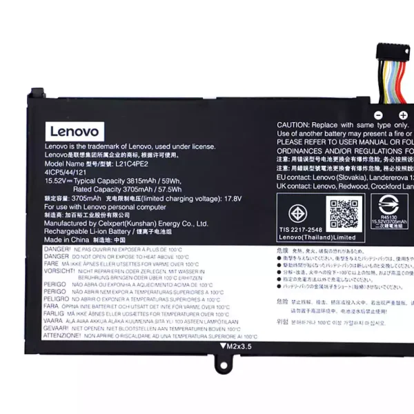 Laptop akku für Lenovo L21C4PE2 L21M4PE2 L21D4PE1 – Bild 2