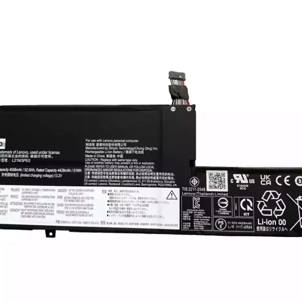 Laptop akku für LENOVO L21M3PE0 L21C3PE0 L21L3PE0 L21B3PE0 – Bild 3