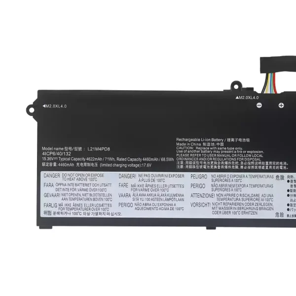Laptop akku für LENOVO L21C4PD8 L21D4PD8 L21L4PD8 L21M4PD8 – Bild 3