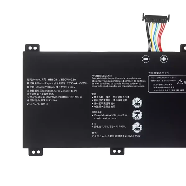 Laptop akku für HUAWEI HB6081V1ECW-22A – Bild 3