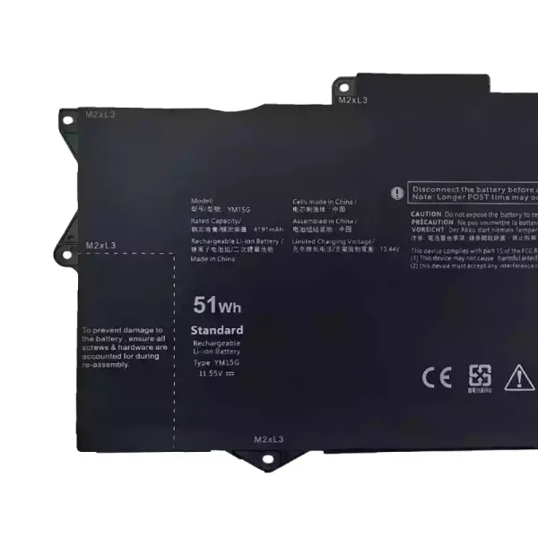 Laptop akku für Dell YM15G,Dell XPS 13 9315 2-in-1 – Bild 3