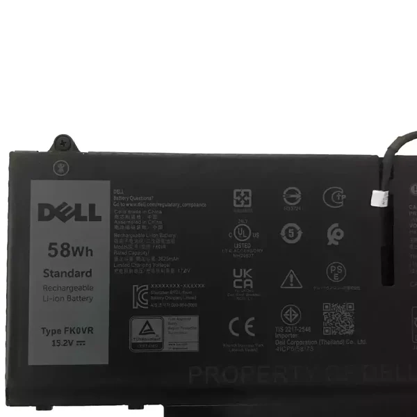 Laptop akku für DELL FK0VR FKOVR – Bild 3