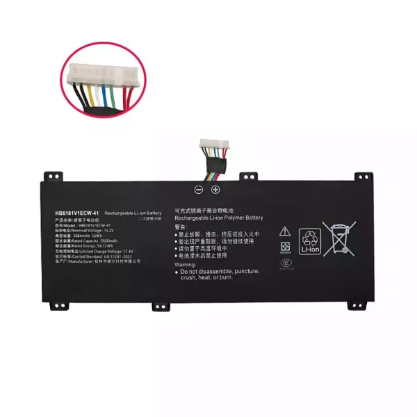 Laptop akku für HUAWEI HB6181V1ECW-41