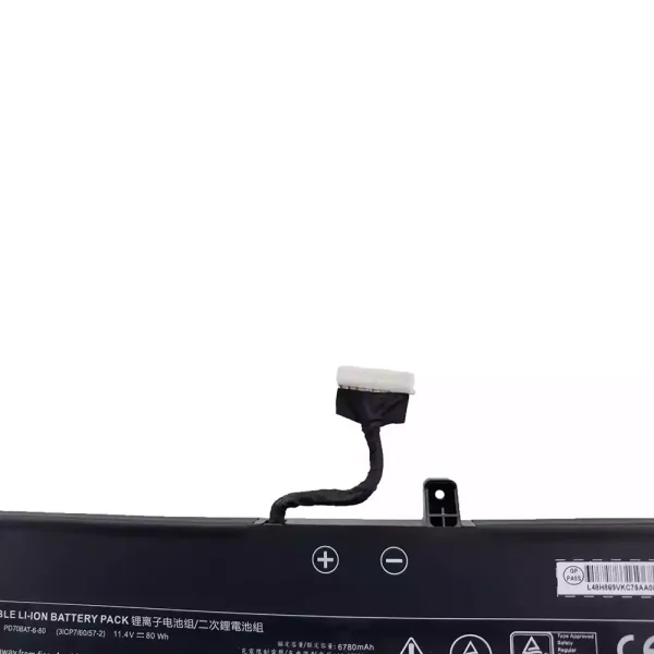 Laptop akku für PD70BAT-6 PD70BAT-6-80 – Bild 3