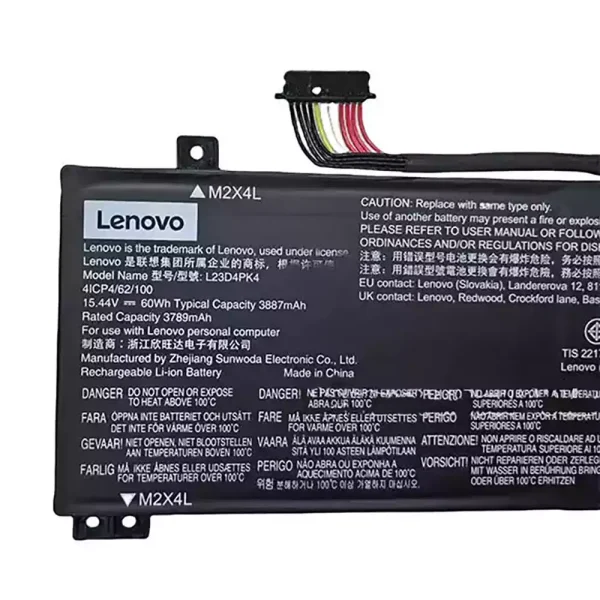 Laptop akku für LENOVO L23C4PK4 L23M4PK4 L23D4PK4 – Bild 3