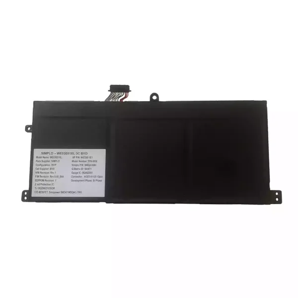 Laptop akku für HP WE03XL TPN-IB0X N42575-005 N42388-1E1 – Bild 2