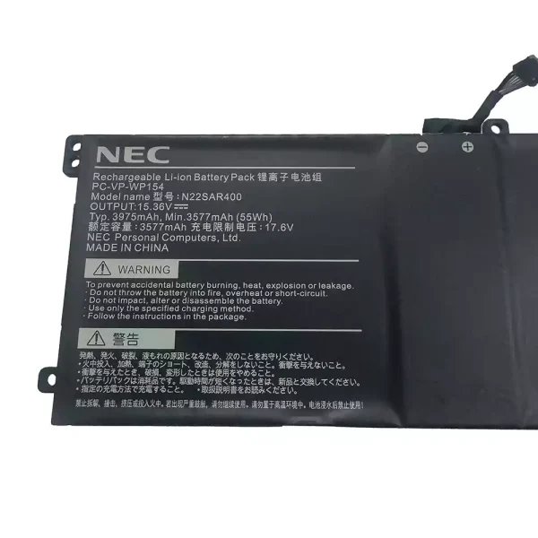 Laptop akku für NEC PC-VP-WP154 N22SAR400 – Bild 2
