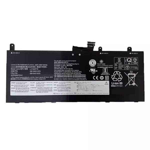 Laptop akku für LENOVO L21M4P76 L21D4P76
