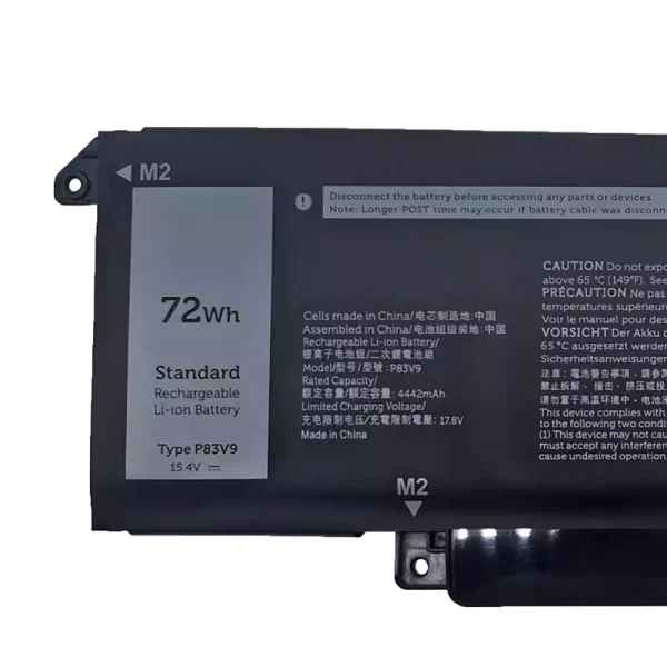 Laptop akku für DELL P83V9 – Bild 3