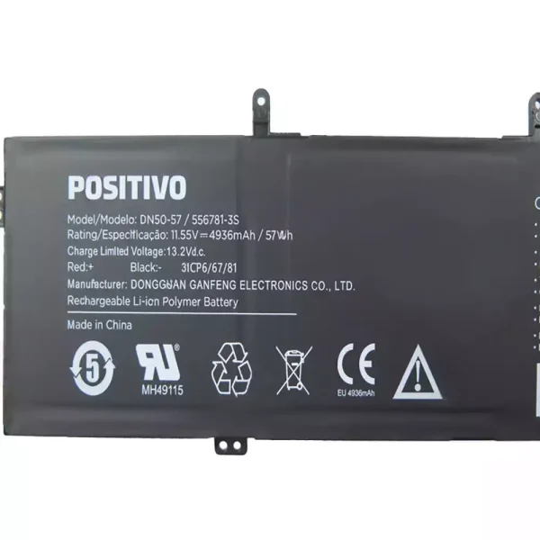 Laptop akku für POSITIVO DN50-57 556781-3S – Bild 3