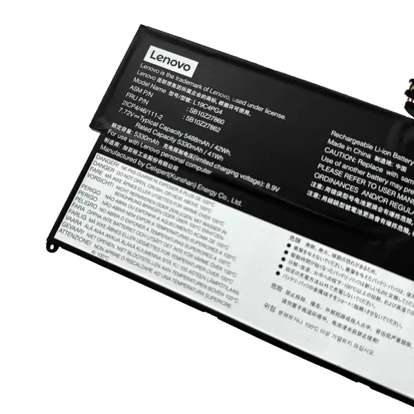 Laptop akku für LENOVO L19M4PG4 L19C4PG4 L19D4PG3 – Bild 3