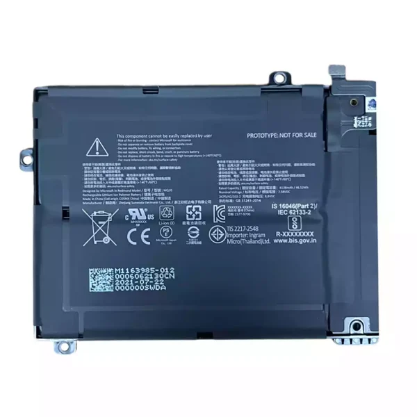 Laptop akku für Microsoft Surface Pro 9 2038 1996 1997 2032 DYNM04 – Bild 3