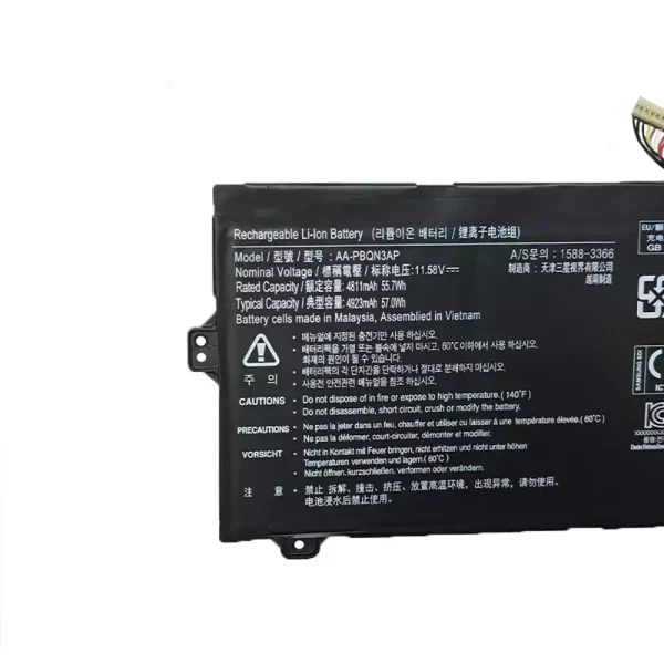 Laptop akku für SAMSUNG AA-PBQN3AP – Bild 3