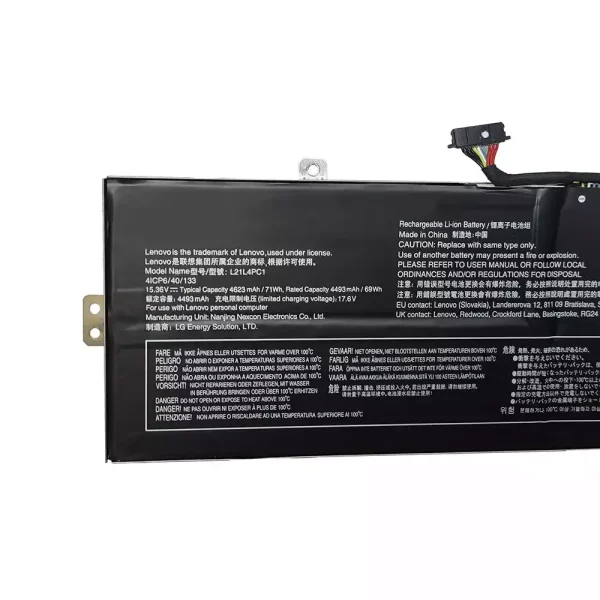 Laptop akku für Lenovo L21M4PC4 L21L4PC1 – Bild 3