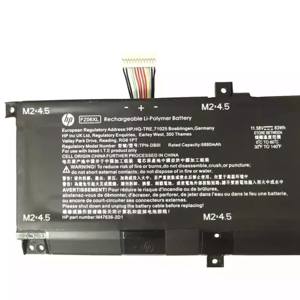 Laptop akku für HP FZ06XL – Bild 3