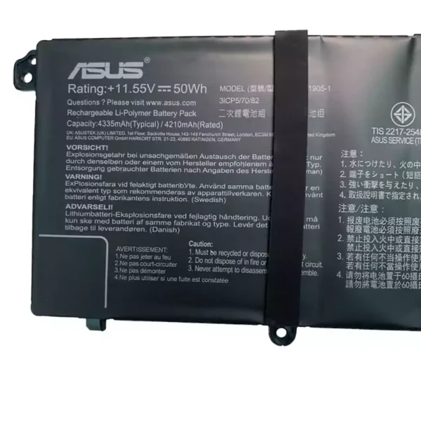 Laptop akku für ASUS C31N1905-1 – Bild 2
