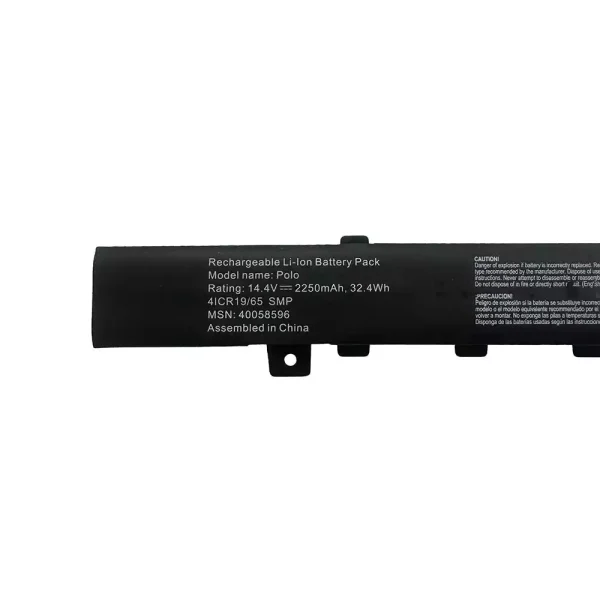 Laptop akku für SMP Polo 40058596 – Bild 2