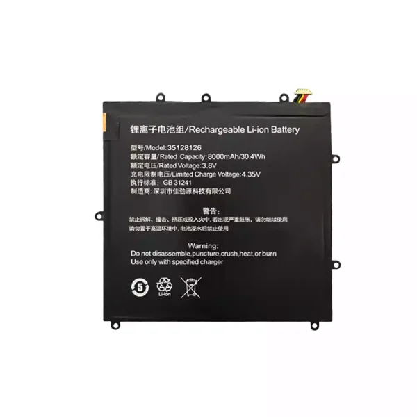 Laptop akku für Teclast T40 35128126