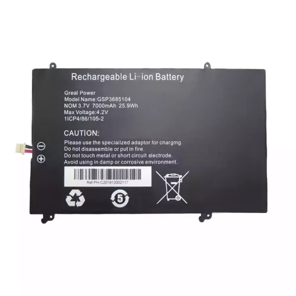 Laptop akku für GSP3685104