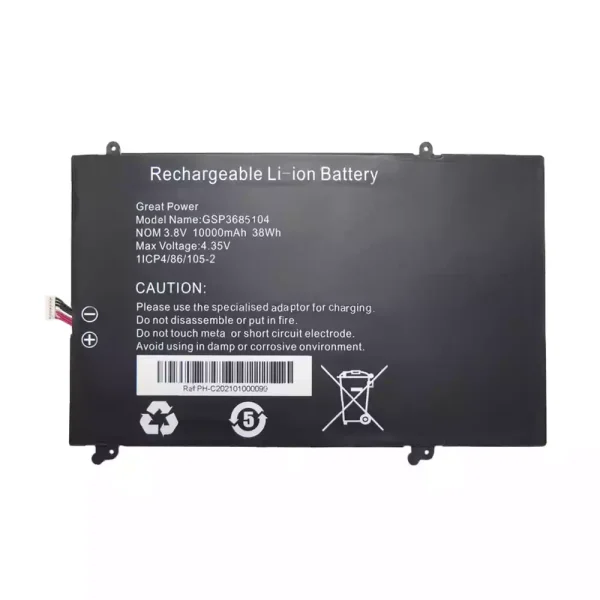 Laptop akku für GSP3685104 – Bild 2