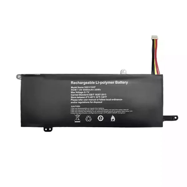 Laptop akku für F152G-ZC-5095-4125 WTL-5883190P-2S 5883190P