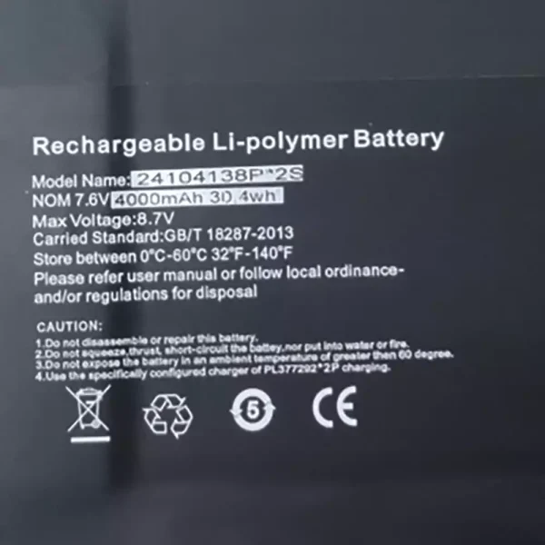 Laptop akku für 24104138P*2S DICLE CLICKBOOK D14U – Bild 2