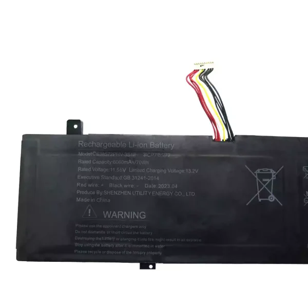 Laptop akku für U638572PHV-3S1P – Bild 3